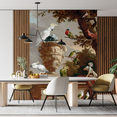 Тапет Historical parrots & monkey от Hohenberger