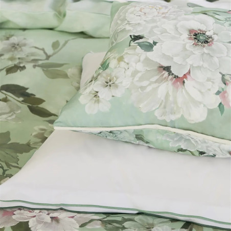 Възглавница Fleur Blanche Eau De Nil Designers Guild