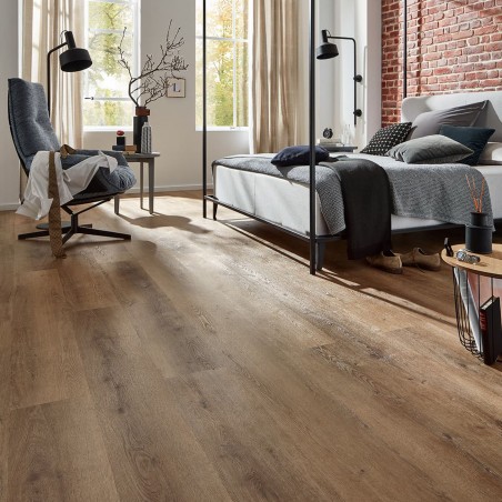 Настилка LVT Brushed Oak brown- дъб