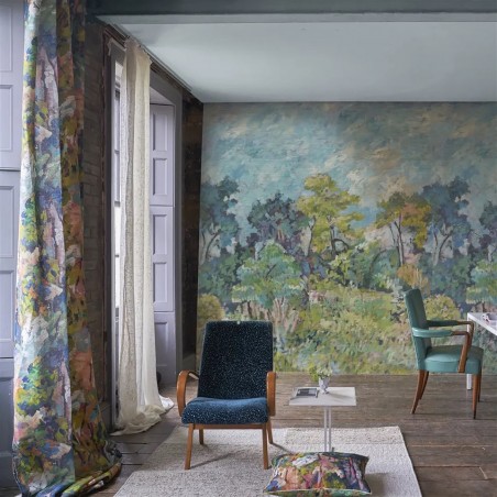 Тапет Foret Impressionniste grasscloth