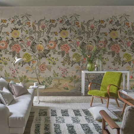 Тапет Brocart Décoratif grasscloth