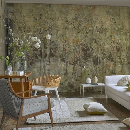 Тапет Bois De Bouleau 1 grasscloth